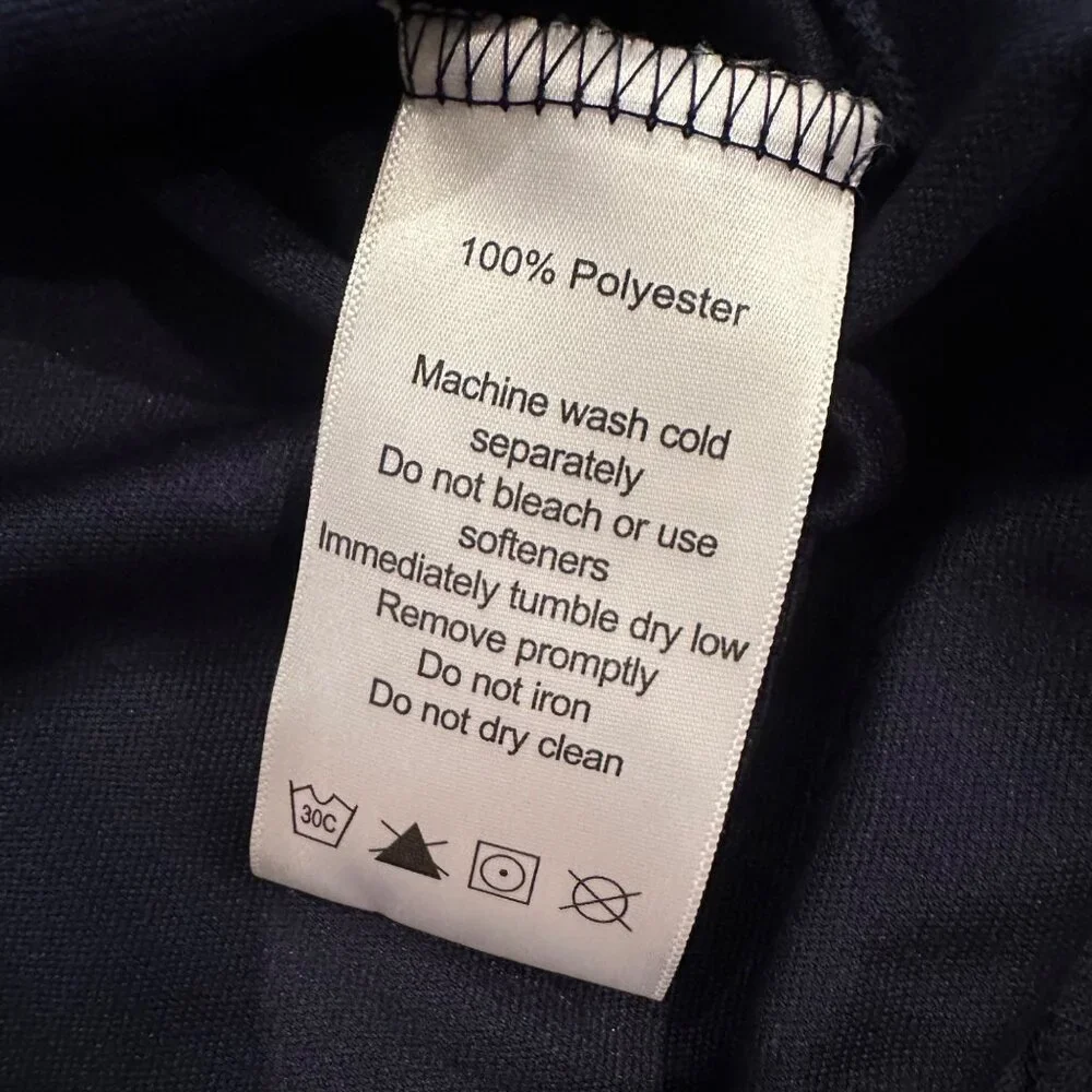 NORTH END MENS NAVY AND GRAY 3/4 ZIP PULLOVER NEW LARGE